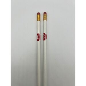 Lot Of 2 Go Steelworkers United‎ Steel Workers Union White Pencils Advertising